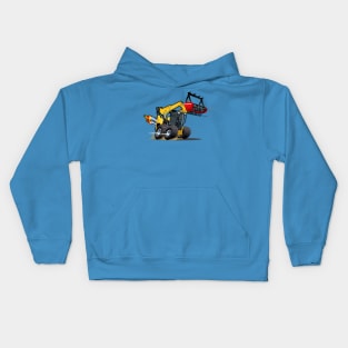 Cartoon Crazy Mulcher Kids Hoodie